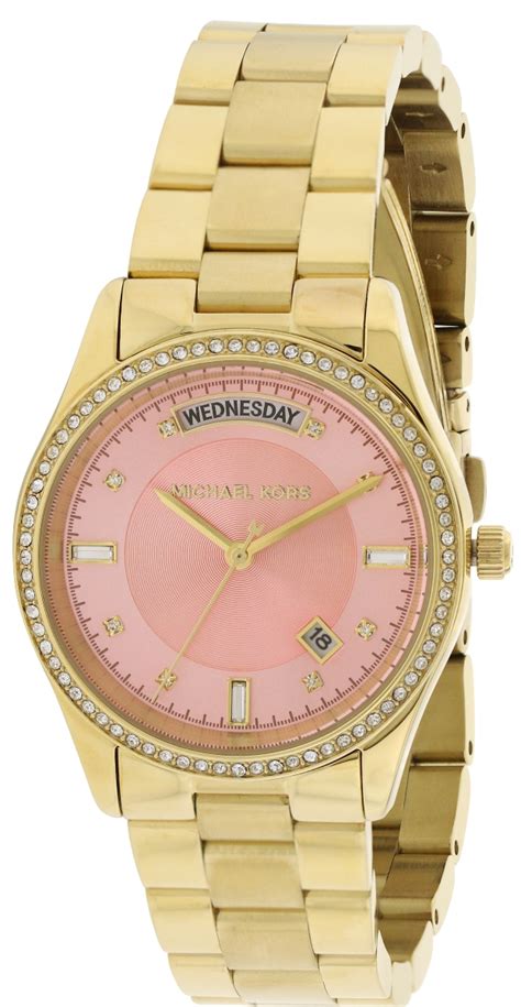 michael kors colette watch gold